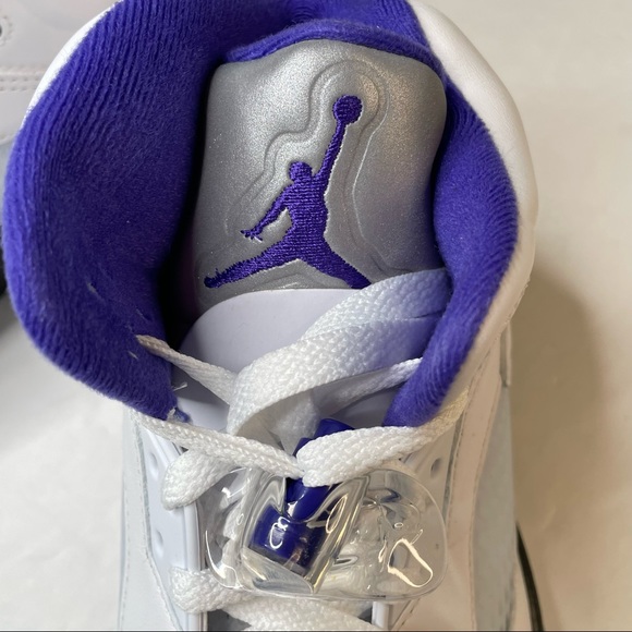 Air Jordan 5 Dark Concord Mens Size 10 Basketball Shoes Sneakers - Picture 5 of 11